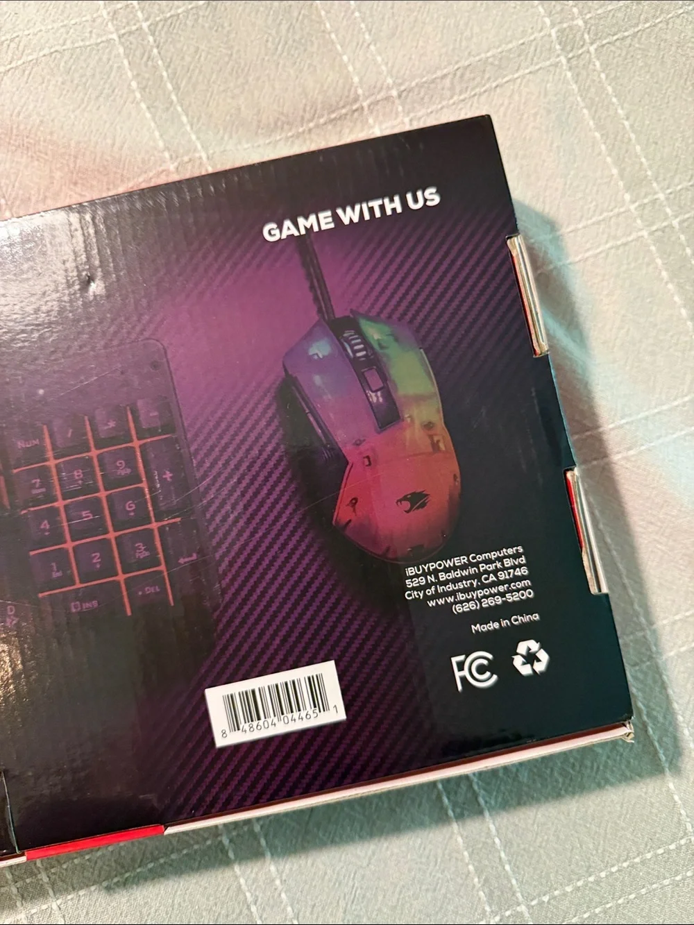 RGB Gaming Keyboard & Mouse Combo - Black